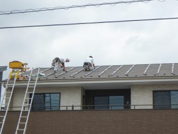 太陽光パネルの設置 ④