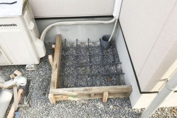 エコキュート設置工事 ①